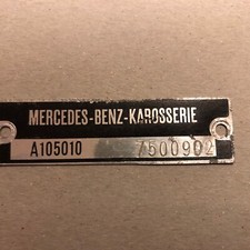 Karosserieschild Mercedes