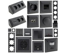 MILOS ANTHRAZIT Steckdose