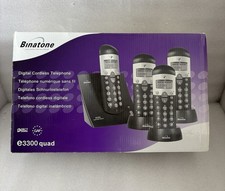 Binatone e3300 Quad StarUp Business Digital Schnurlostelefon  Mobilteilen OVP✅