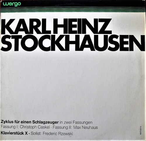 Karlheinz stockhausen - stockhausen,