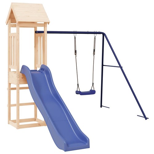 Spielturm mit rutsche - mit,
