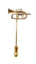 Flügelhorn Plastronnadel