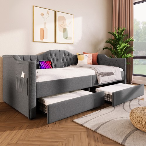 Polsterbett daybett schlafsofa - daybett,
