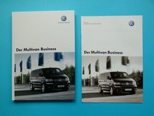Prospekt / Katalog mit Preisliste - VW Bus T5 - Multivan - Business - 01/06