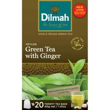 Dilmah Grüntee mit Ingwer 20