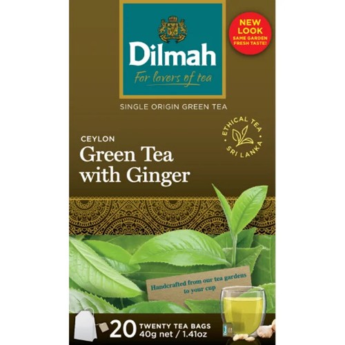 Dilmah grüntee mit ingwer - dilmah,