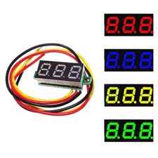 Dc 0–100 V Messtafel Led-Voltmeter 3-Draht 0 28 Zoll Spannungsanzeige ?