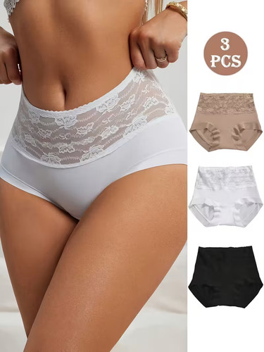 Damen high waist slips - waist,
