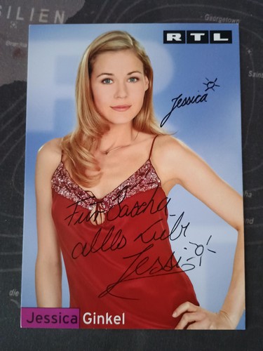 Autogramm jessica ginkel - autogramm,