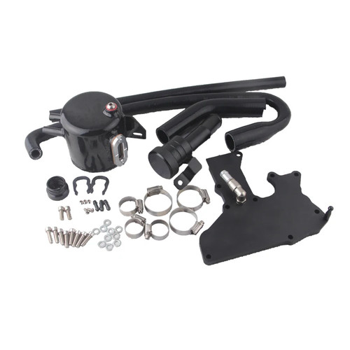 Universal oil catch can kit - catch,