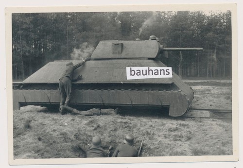 Foto panzer attrappe - foto, auf