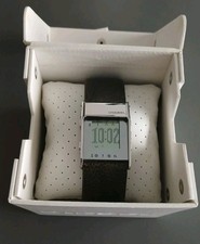 Herrenuhr DIESEL DIGITAL-DZ9006 Lederarmband Uhren. 