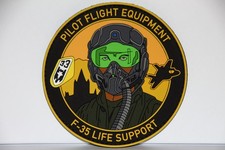 Patch PVC, Luftwaffe, TaktLwG 33, Pilot Flight Equip / F-35 Life Support, Büchel