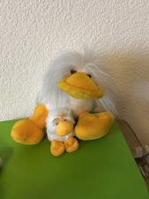 NICI ENTE PAULA Plüsch 40cm  mit Paulinchen 13 cm Vintage