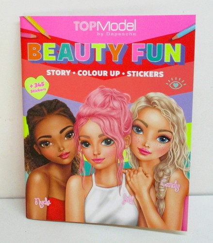 Topmodel malbuch beauty fun - malbuch,