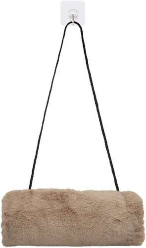 Handmuff kunstpelz khaki - handmuff,