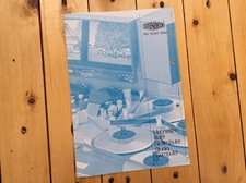 Seltene Broschüre  -  Steenbeck Magnetfilmläufer / Studio-Computer