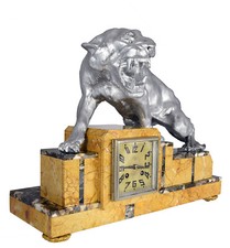Art Deco Fireplace Clock