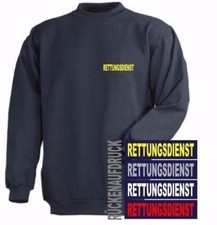 Rettungsdienst sweat shirt - rettungsdienst, /