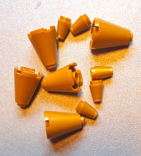 Lego für freunde 10 kegel - -,