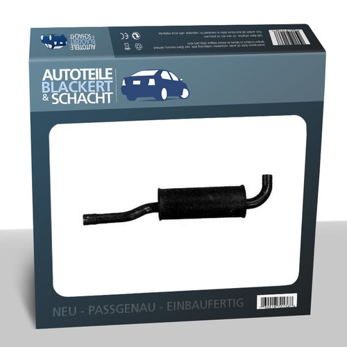 Auspuff mitteltopf für volvo - mitteltopf,