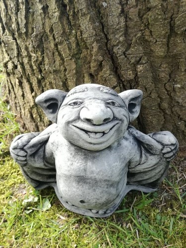 Gartenfigur steinfigur wichtel - gartenfigur,