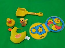 Entchen Badebuch Wasserspielzeug Set 5 tlg  Badewannen Spielzeug Kinderbadespaß