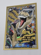 T. Rex Limited Edition  -  No. LE5 - Jurassic World - Lego Sammelkarte 