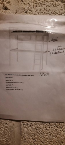 Ikea einzelhochbett stuck - ikea,