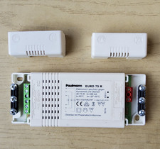 12 Volt ~ Paulmann Transformator EURO 75 Watt Flat Trafo Dimmbar Elektroniktrafo