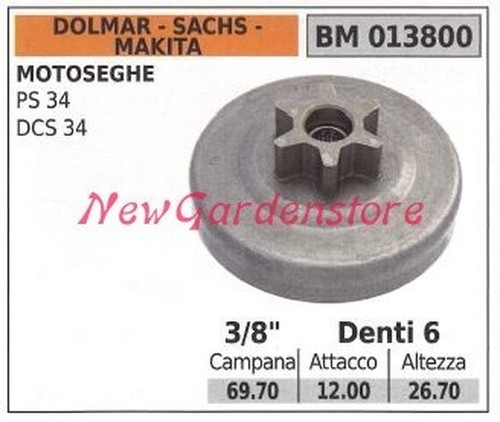 Dolmar ritzel motorsäge - ritzel, ps