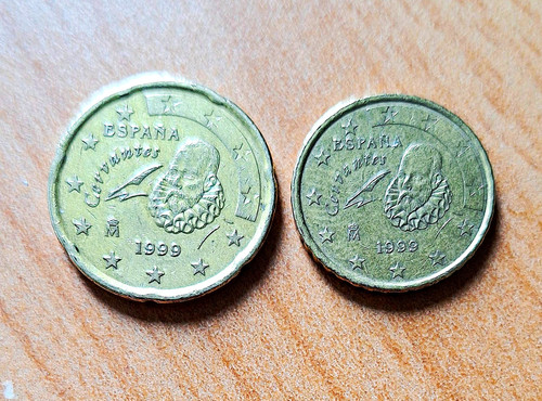 Spanien euro cent - spanien, münzen