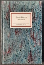 November  - Gustave Flaubert / Insel-Bücherei IB 1221 / EA / Gut
