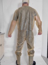Latex gummi catsuit overall - ,