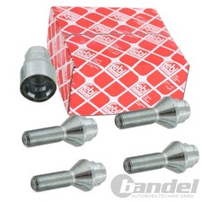 4x FEBI FELGENSCHLOSS