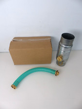 Zink Regensammler Regenwassersammler Wassersammler 0mm Dachrinne 76mm NEU #L