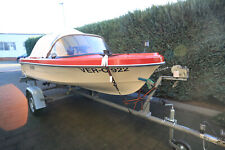Sportboot Hille Delphin 350 + AB Suzuki DF20A + Trailer + Zubehör