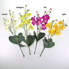 Orchidee Phalaenopsis doppelt künstlich 2-fach Kunstblume ca. 60cm Kunstpflanze