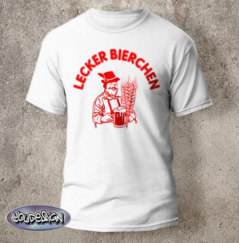 Lecker bierchen shirt spruch - lecker,