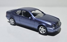 Herpa H0 1:87 PKW MB MERCEDES CLK 230 KOMPRESSOR W208 MODELL BLAU METALLIC