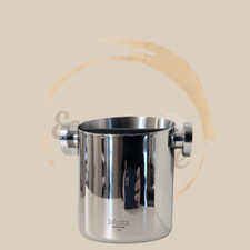 Motta Kaffeesatzbehälter 105 mm Edelstahl, Ausklopfbox, Ausklopfkasten