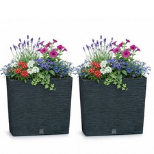 2x Blumentopf mit Einsatz Topf