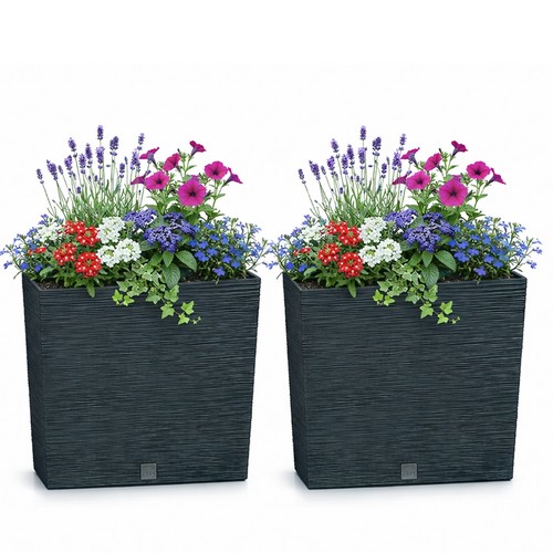 Blumentopf mit einsatz - mit,