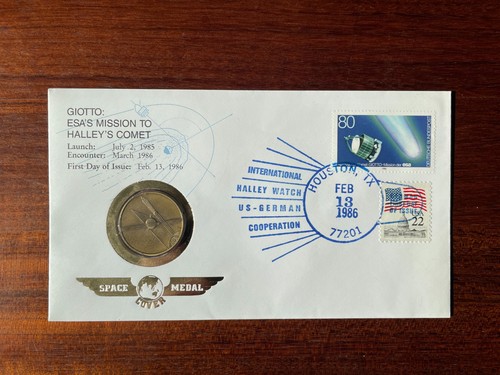 Numisbrief mit space medal usa - numisbrief,