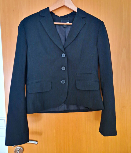 Damen blazer schwarz kurz - h&m,