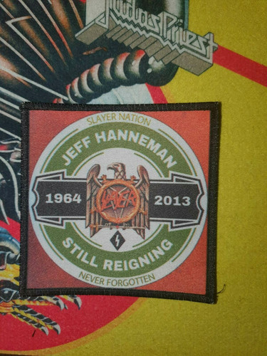 Slayer patch hanneman anthrax - slayer,