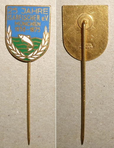 Emaillierte anstecknadel j - anstecknadel,