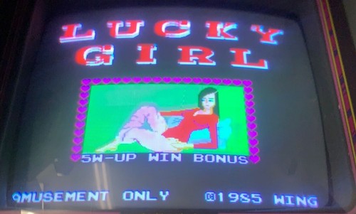Original lucky girl - lucky, poker