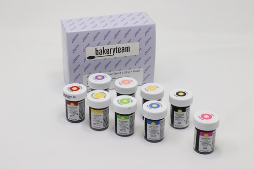 Bakeryteam glasurfarben set - bakeryteam,