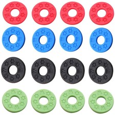  16 Pcs Gitarrengurt Knopf